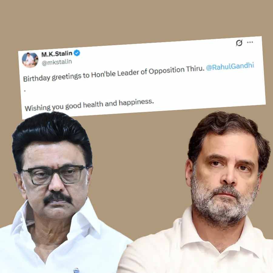 Politics behind the wishes of MK Stalin in Rahul Gandhi’s Birthday dgtl