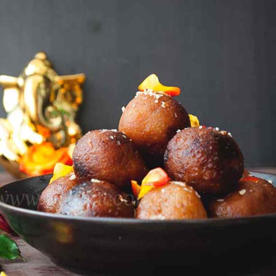 রাঙা আলুর পান্তুয়া