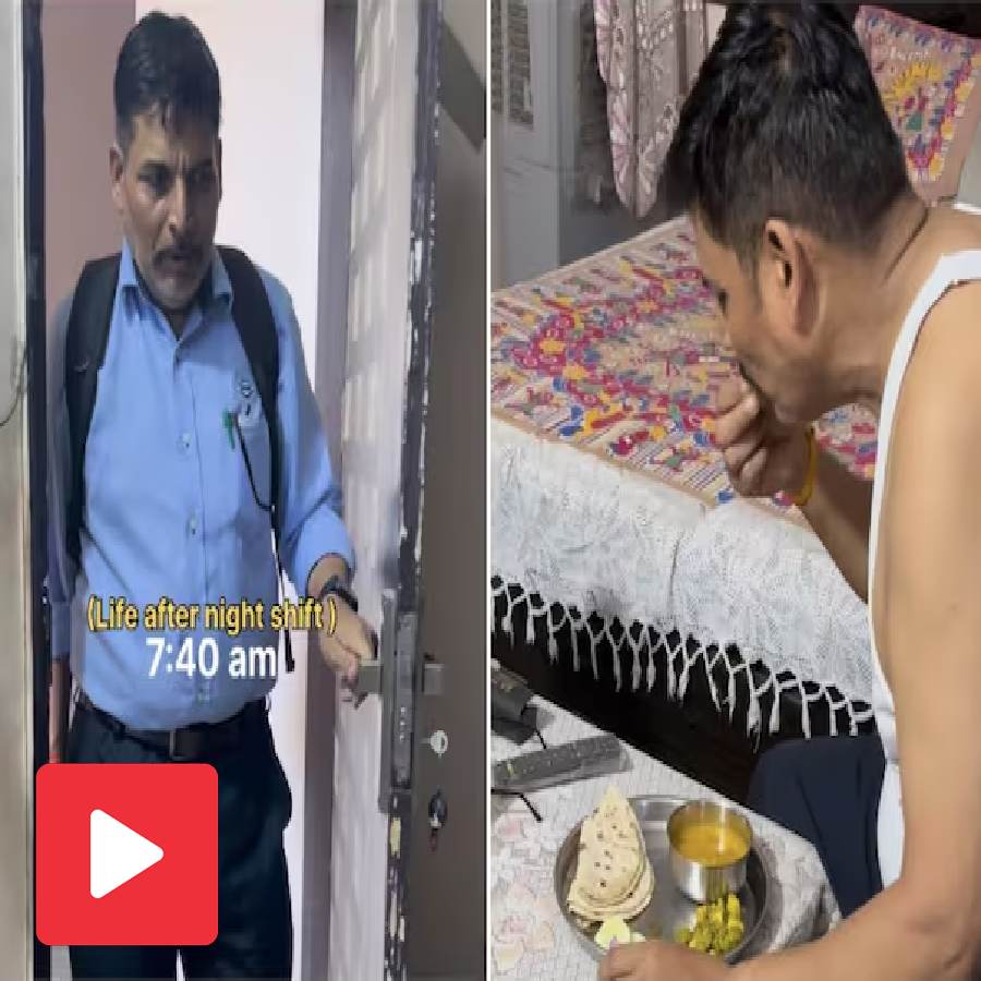 Video shows glimpse of daily routine of 50-year-old mechanical engineer after night shift