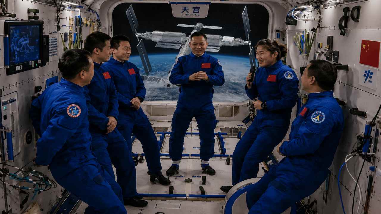 Tiangong space center
