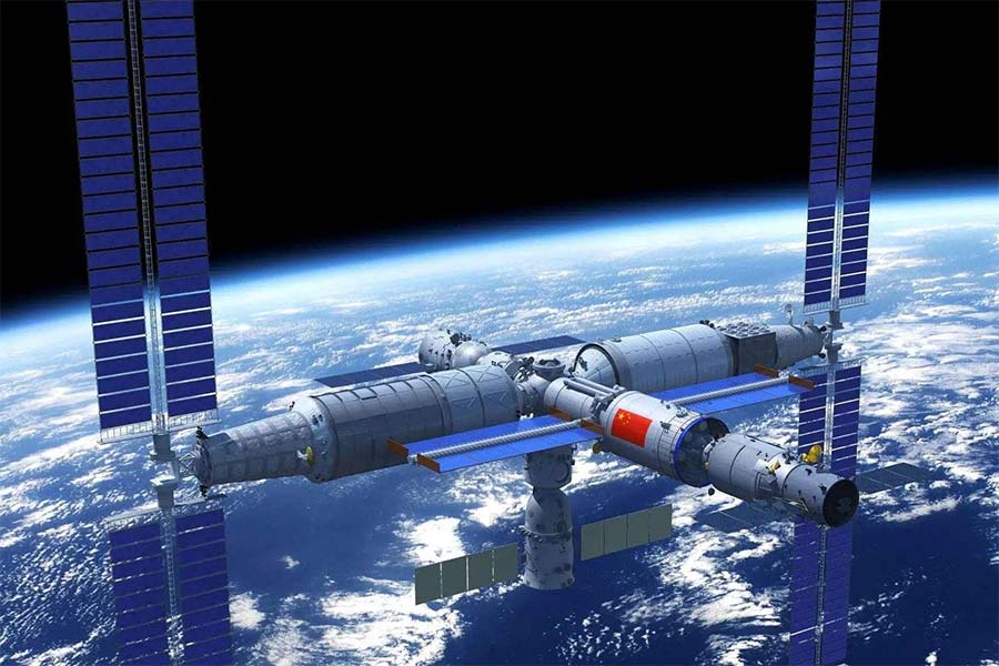 Tiangong space center