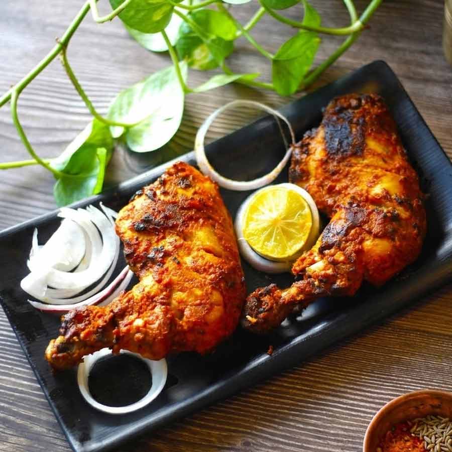 How to make Chicken Roast Using Mango Pulp