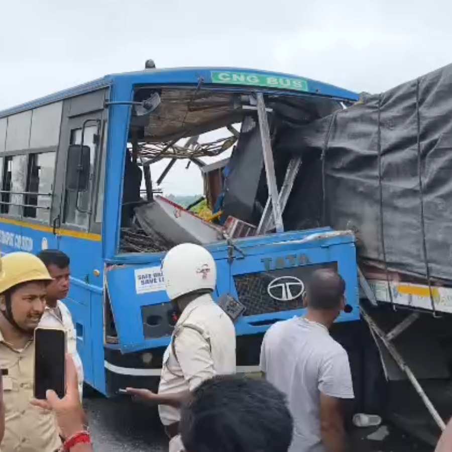 Government bus collides with truck, several dead in Maynaguri