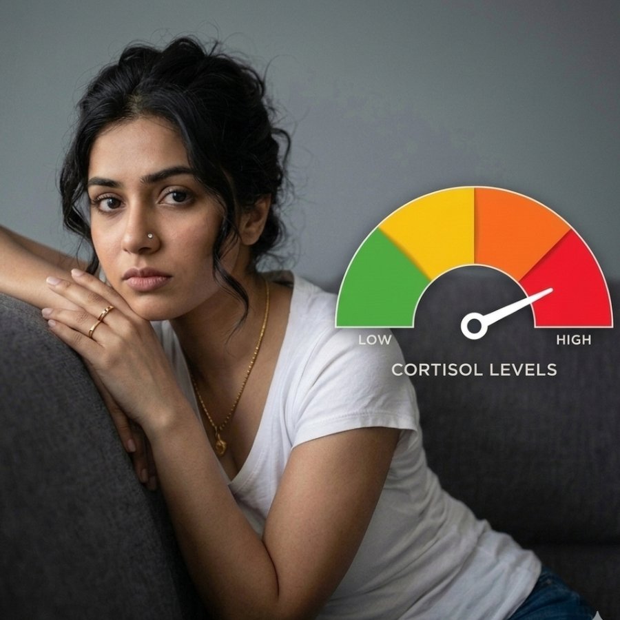 কর্টিসলের মাত্রা বেড়ে গিয়েছে কি?