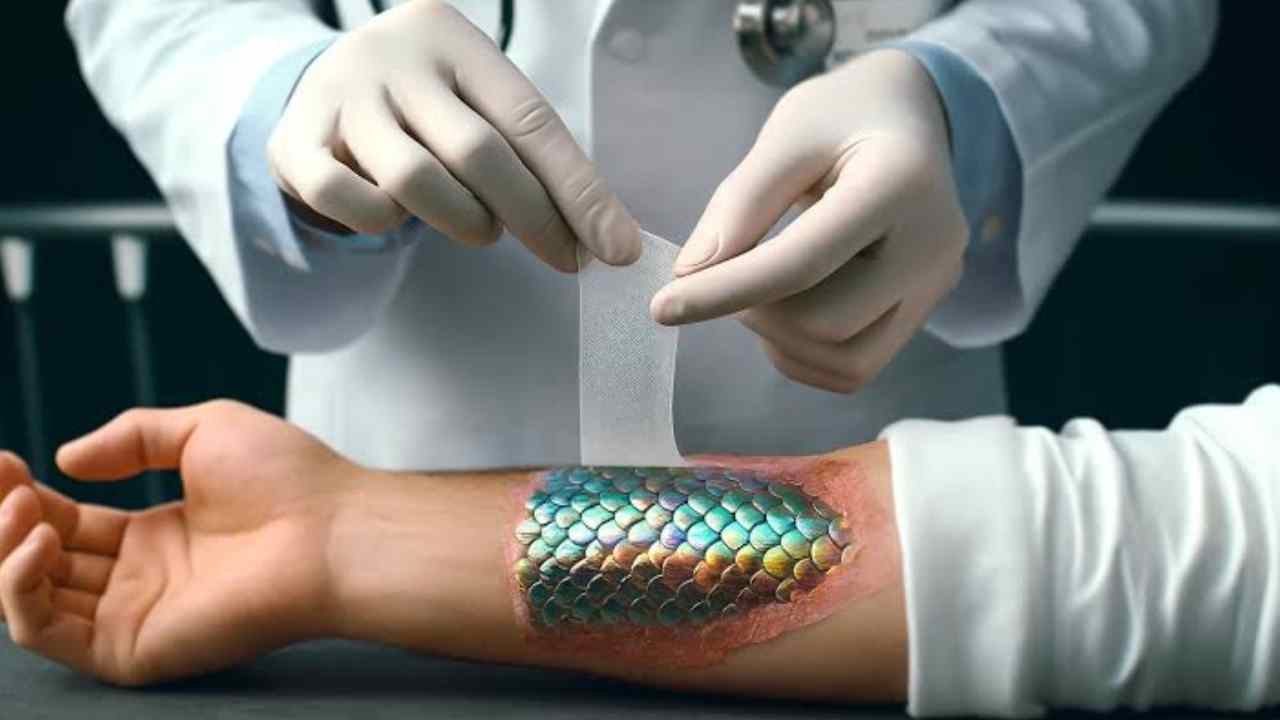 মাছের ছাল দিয়ে কী ভাবে হচ্ছে চিকিৎসা?