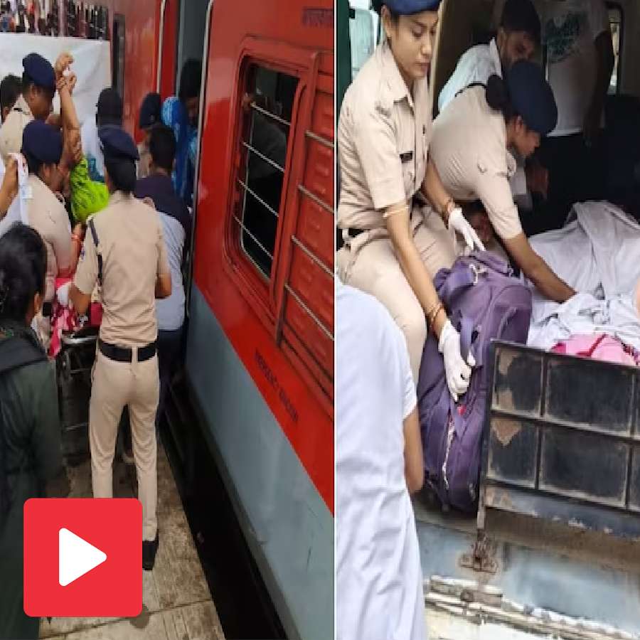 A video of pregnant passenger delivered one twin on the train and the other in an ambulance goes viral dgtl