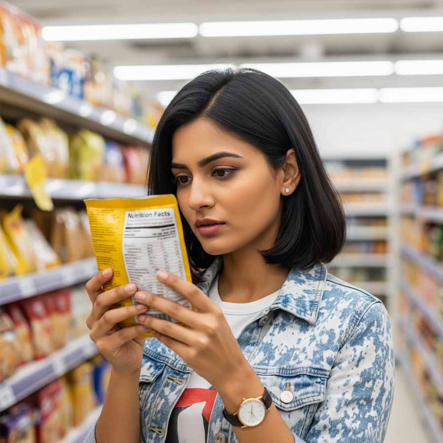 FSSAI Shares a 5-Step Guide to Check Packaged Food Labels Before Buying