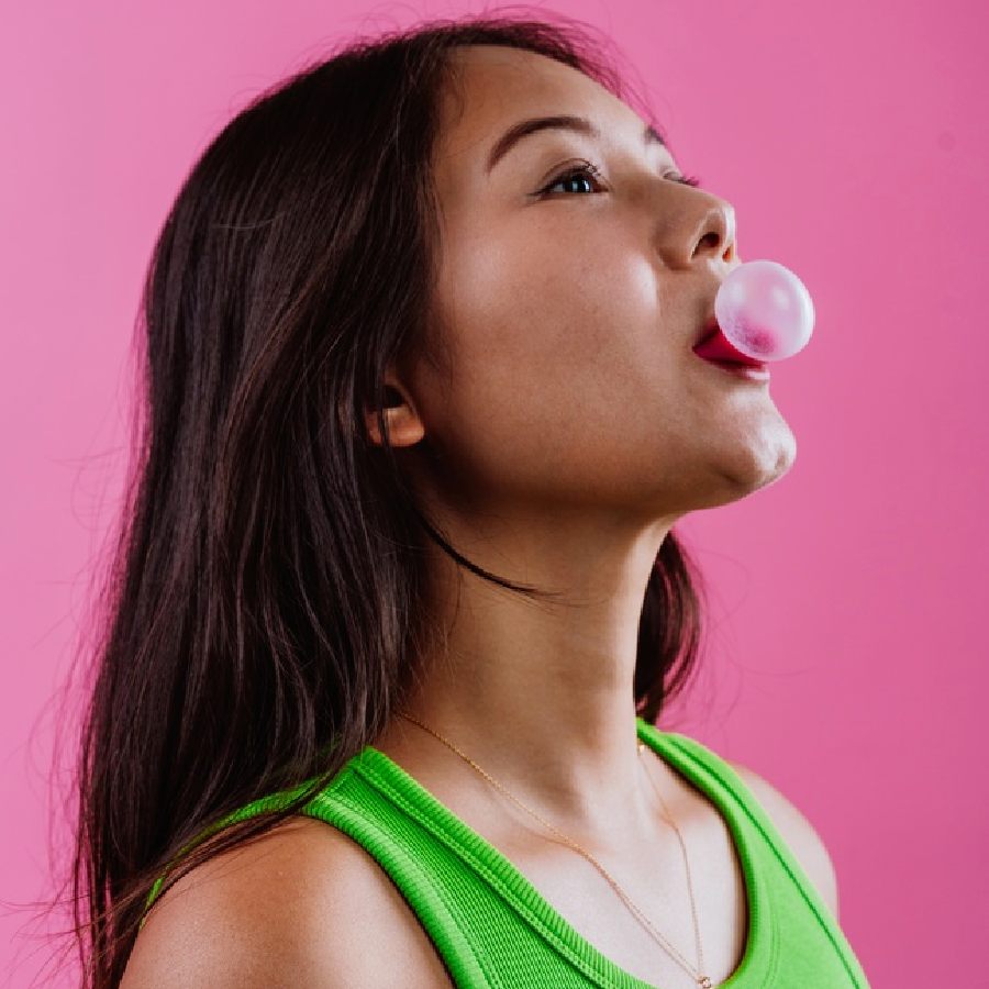 Does chewing gum actually make your face look slimmer dgtl