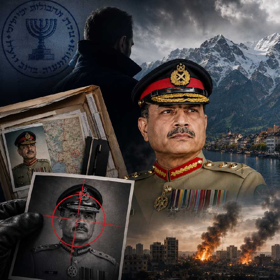 Brazilian Journalist Claims Mossad Planned to Target Pakistan Army Chief Asim Munir in Switzerland