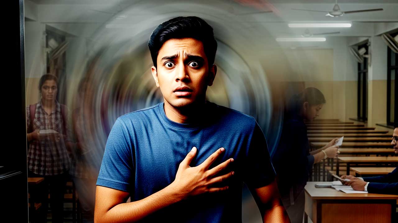 পরীক্ষাকেন্দ্রে ঢোকার আগে ভয় কাটানোর সহজ কৌশল।