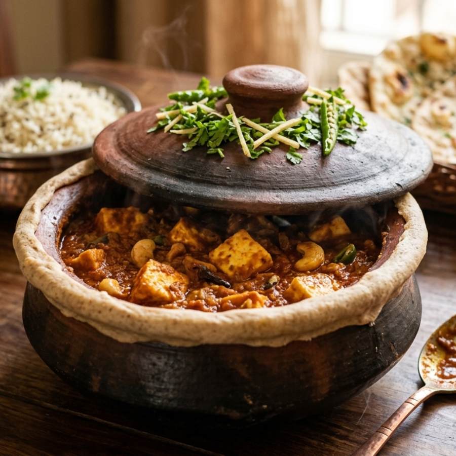 দম পনিরের রেসিপি।
