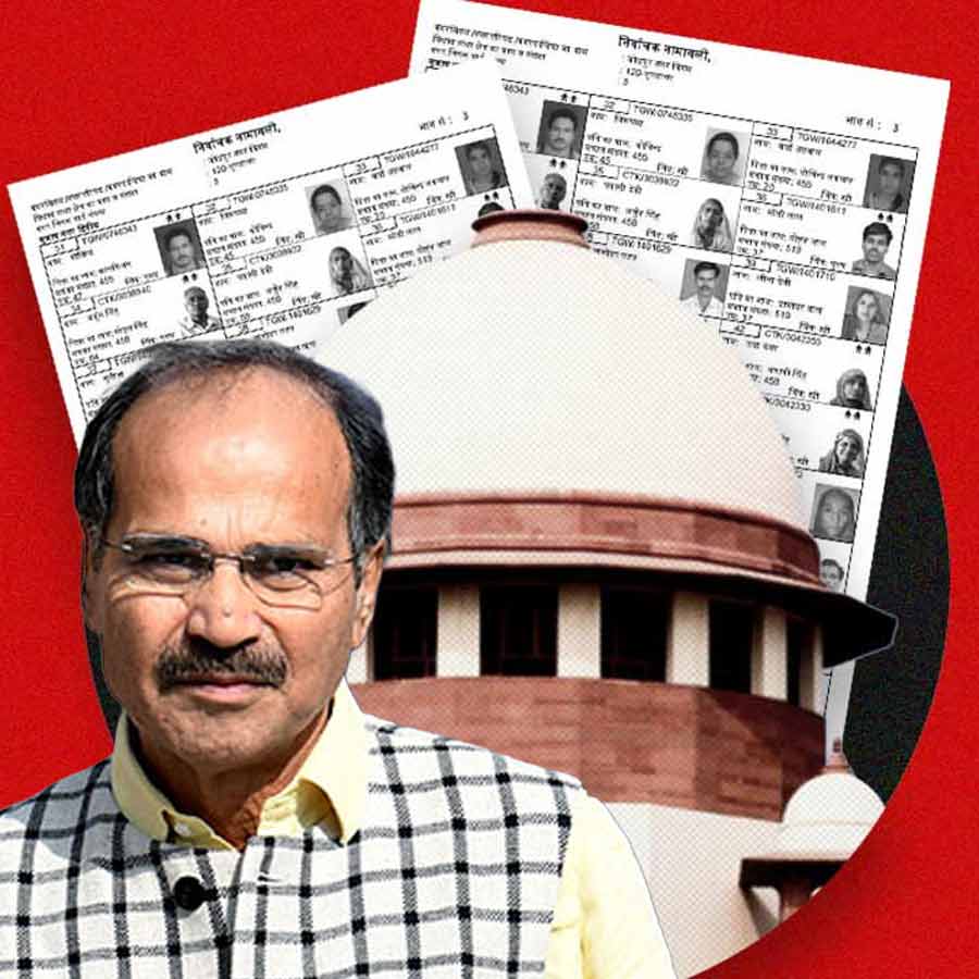 Congress leader Adhir Chowdhury has filed a PIL in the Supreme Court regarding the SIR