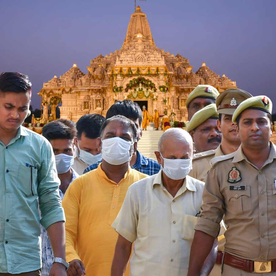 Who are the 8 persons arrested in Ayodhya Ram Mandir donation theft case dgtl