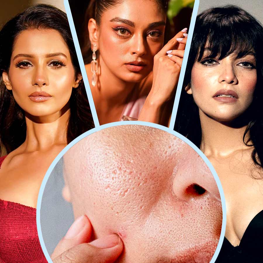 Bengali actresses Susmita Chatterjee, Bibriti Chatterjee and Angana Roy share skin care hack to shrink their pores on skin dgtl