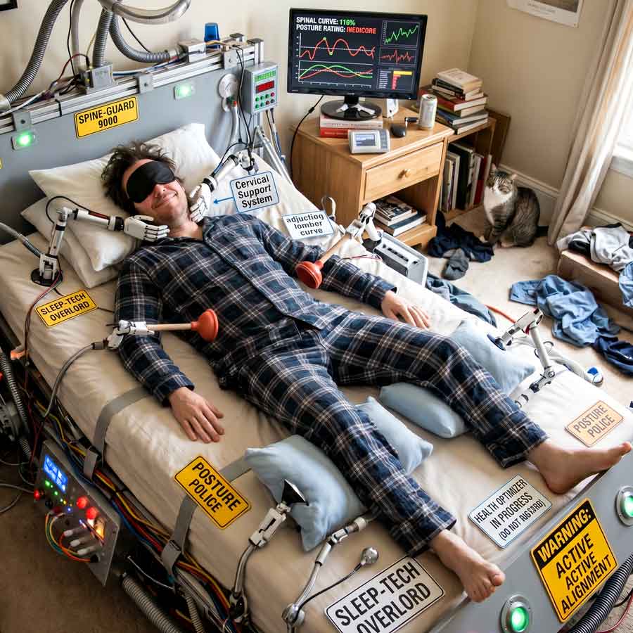 World’s First Intelligent Sleep System, the Bed that thinks Before You Sleep