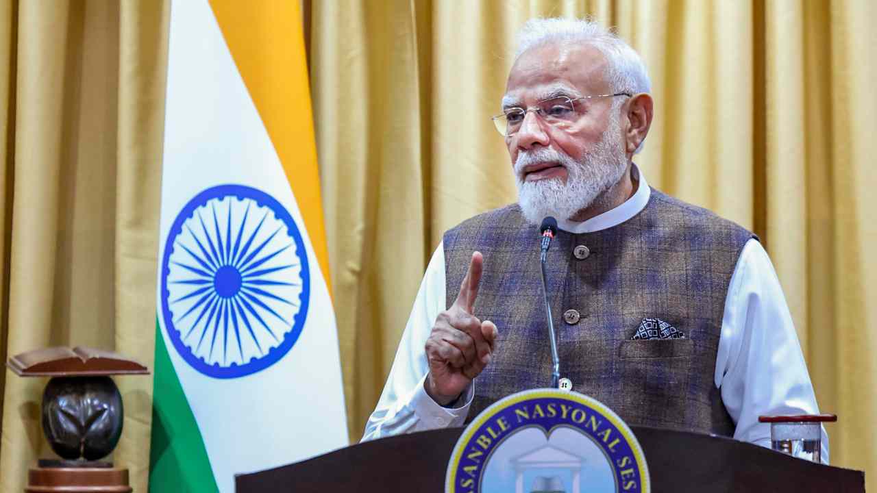 সেশেলসের ন্যাশনাল অ্যাসেম্বলিতে রবিবার বক্তৃতা করেন প্রধানমন্ত্রী নরেন্দ্র মোদী।