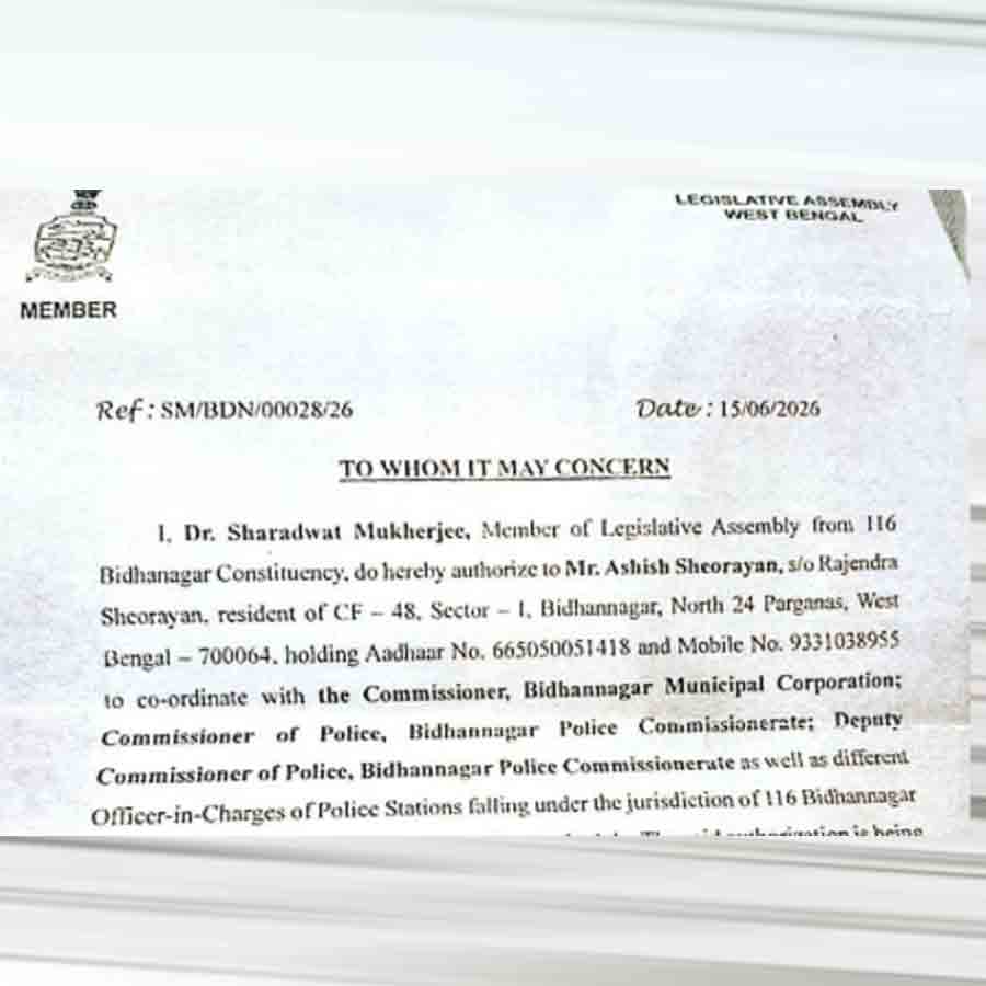 Controversy over MLA's letterhead
