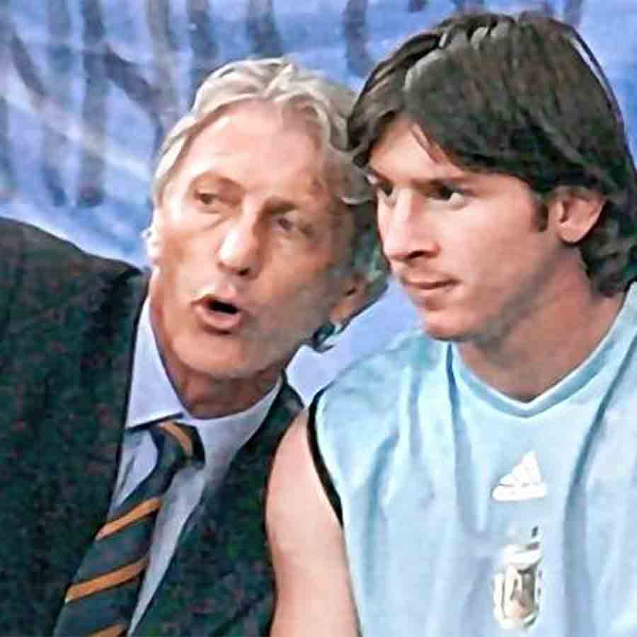 José Pékerman has said that Lionel Messi is the best