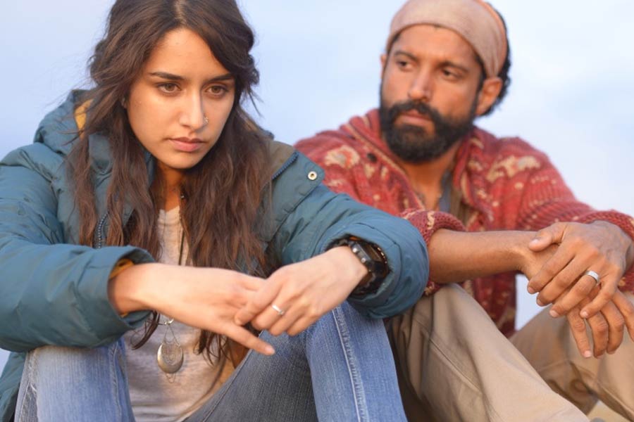 ‘রক অন ২’ ছবিতে ফরহানের সঙ্গে দেখা গিয়েছিল শ্রদ্ধাকে।