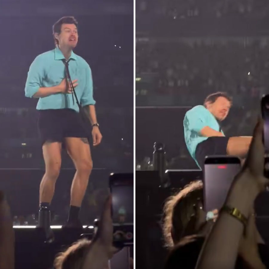 Harry Styles Briefly Collapses on stage during Wembley Concert dgtl