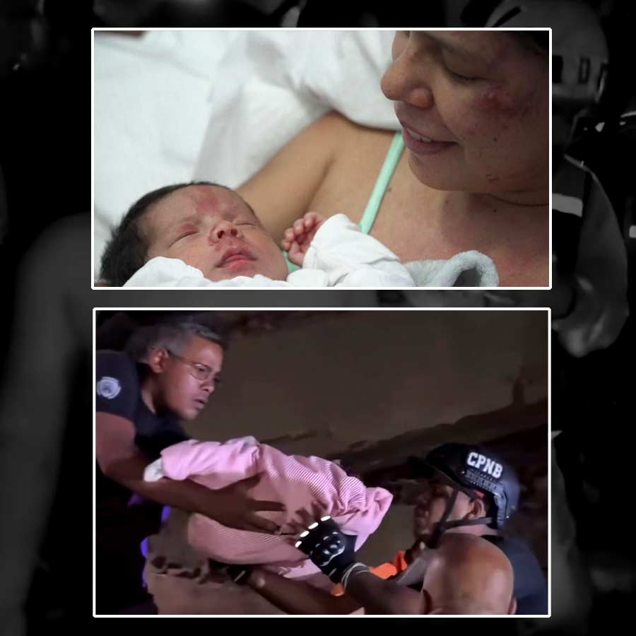 Mother of newborn rescued from Venezuela tells her story