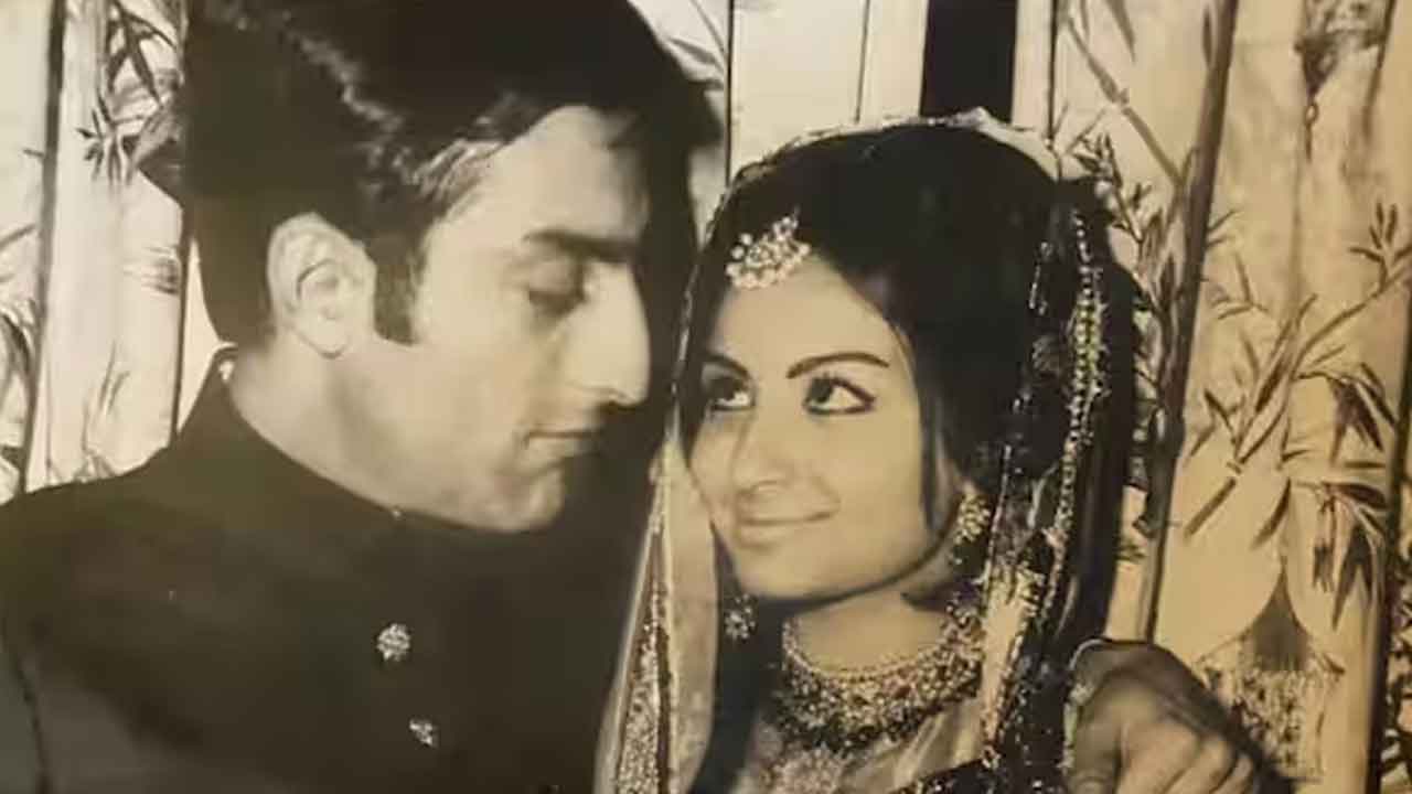 মনসূর-শর্মিলার বিয়ের ছবি।
