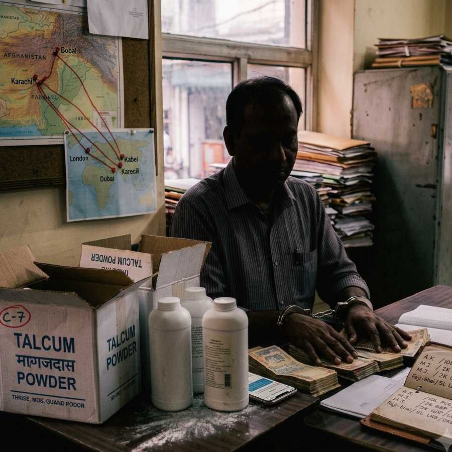 How a Businessman Allegedly Used Talcum Powder to Finance groups in Afghanistan