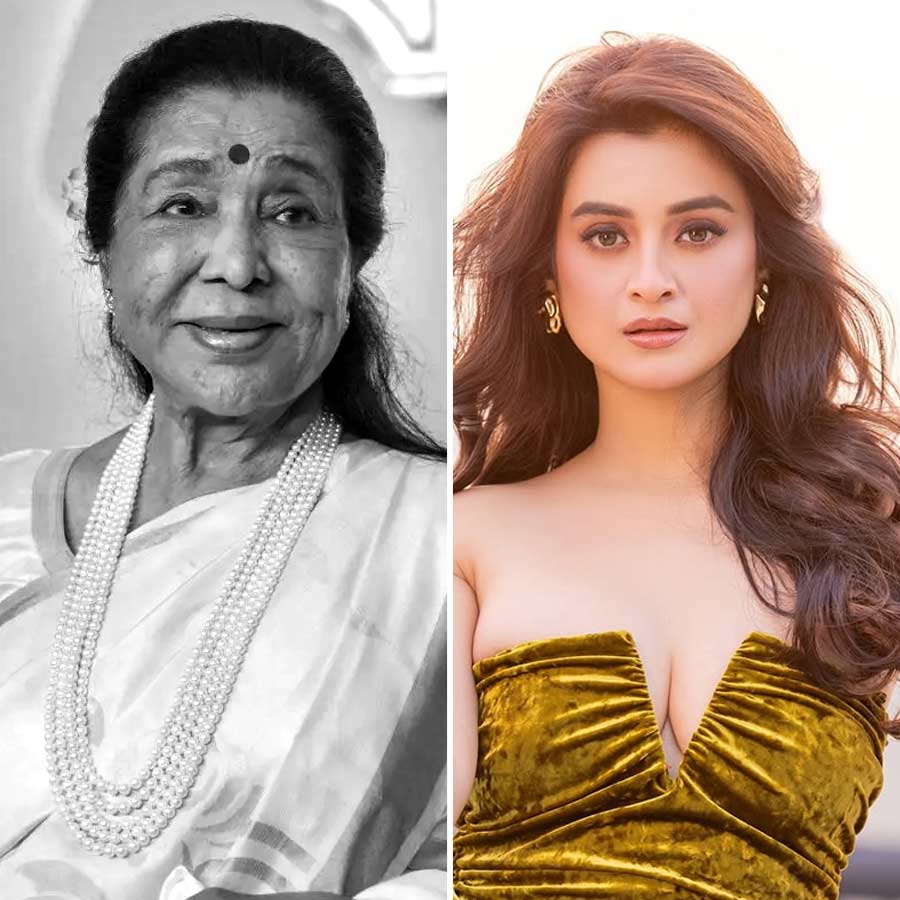 দর্শনার লিপে আশা ভোঁসলের গান।