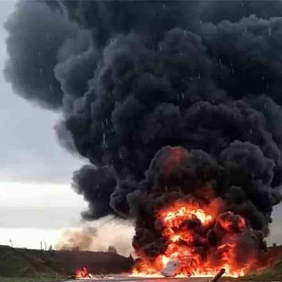 Ukraine launches major drone attack on the satellite center of Moscow dgtl