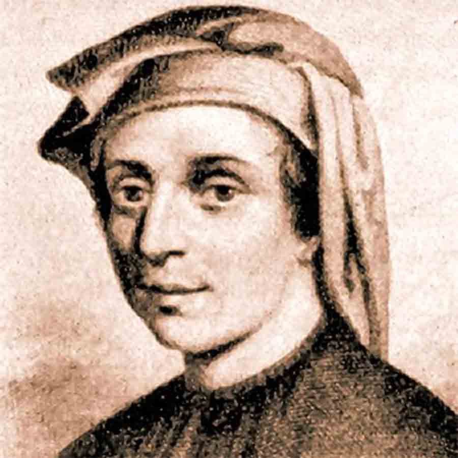 সংখ্যাক্রমের স্বীকৃত আবিষ্কারক, ইটালির গণিতবিদ লিয়োনার্দো ফিবোনাচ্চি।