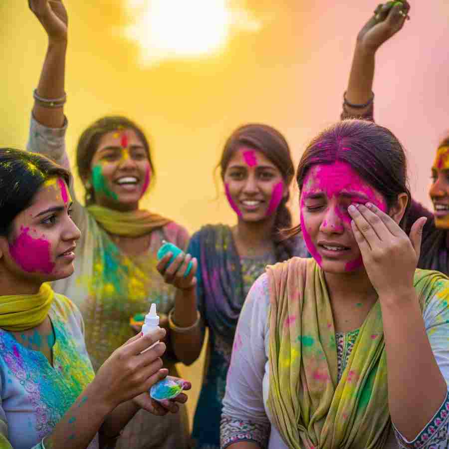 Why you should avoid contact lenses during Holi