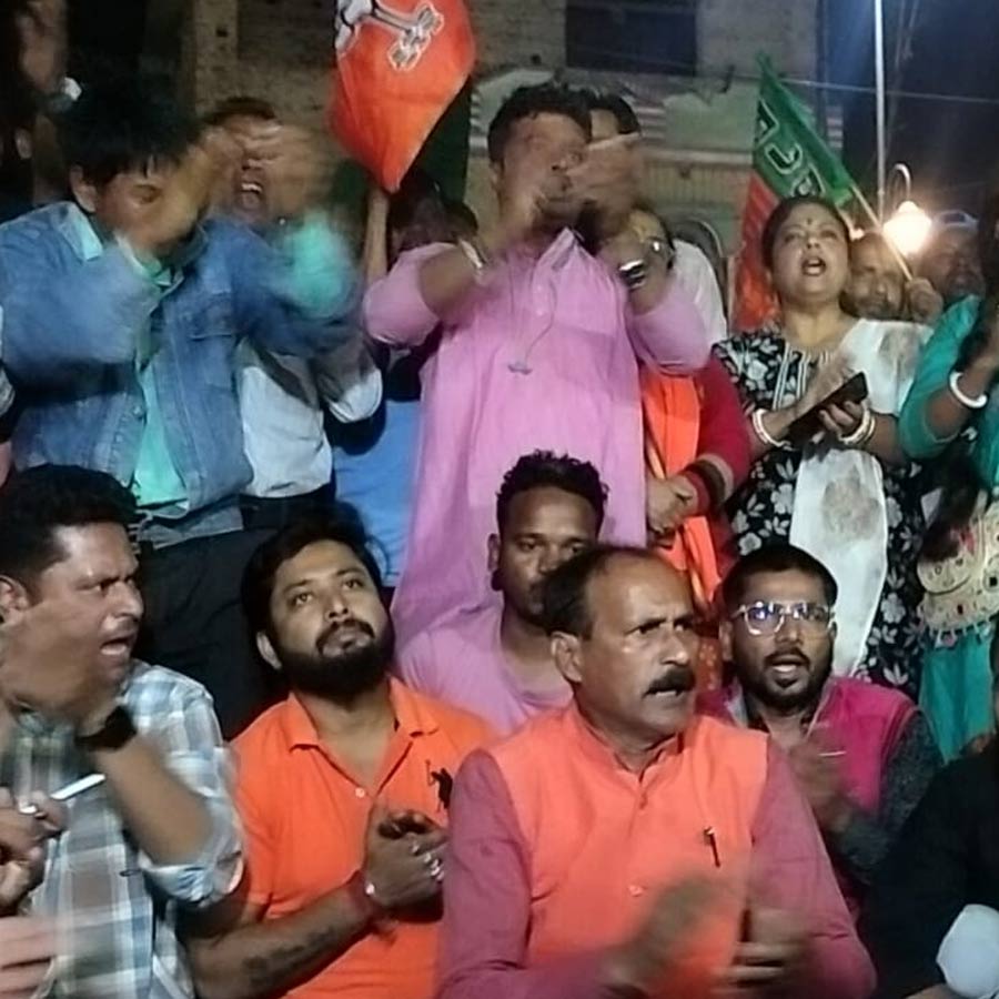 TMC-BJP tension arose in Bankura dgtld