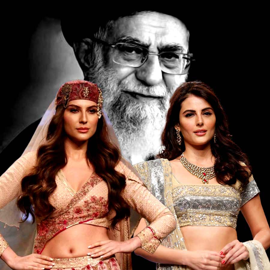 খামেনেইয়ের মৃত্যুতে উদ্‌যাপন এলনাজ় ও মন্দানার।