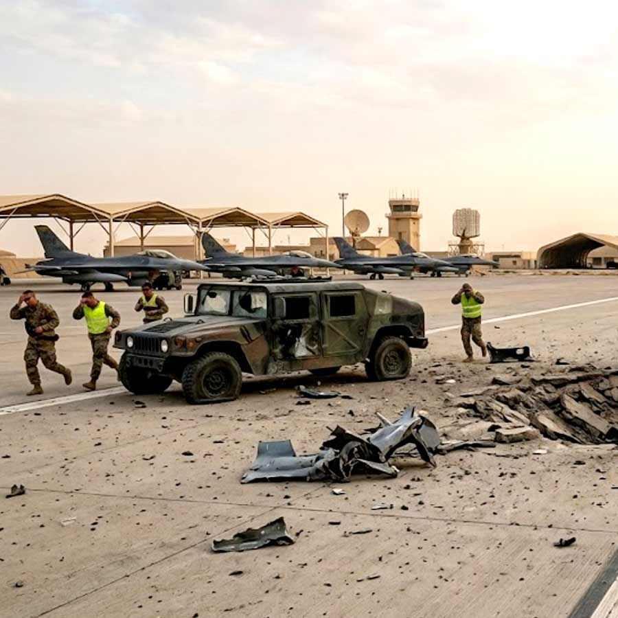 Drone strike in UK Airforce base in Cyprus dgtl