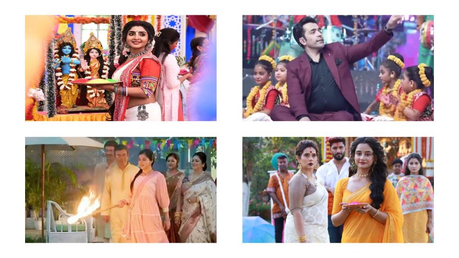 ছোটপর্দায় দোল উদ্‌যাপন।