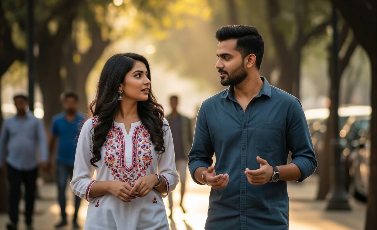 মুখোমুখি বসে কথা বলবেন, না কি হেঁটে হেঁটে?