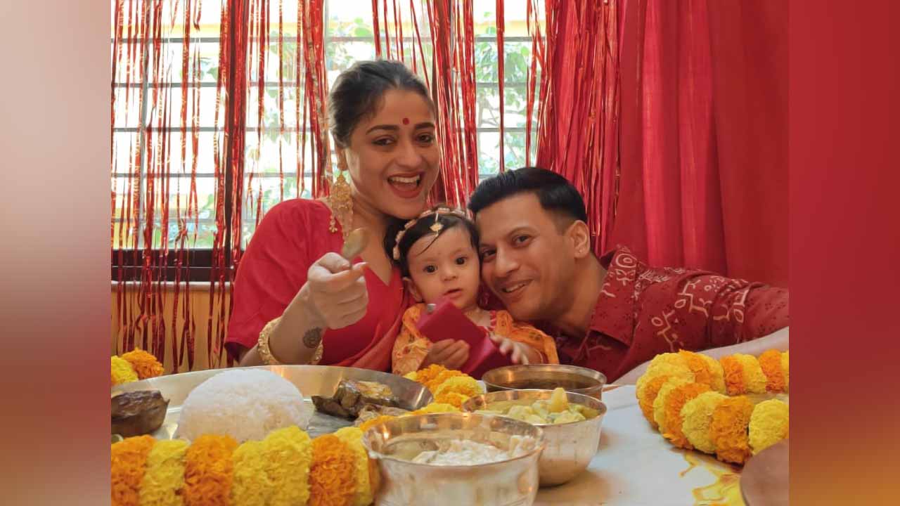 মেয়ের প্রথম বছরের জন্মদিনে কী কী আয়োজন করলেন অনিন্দিতা-সুদীপ?
