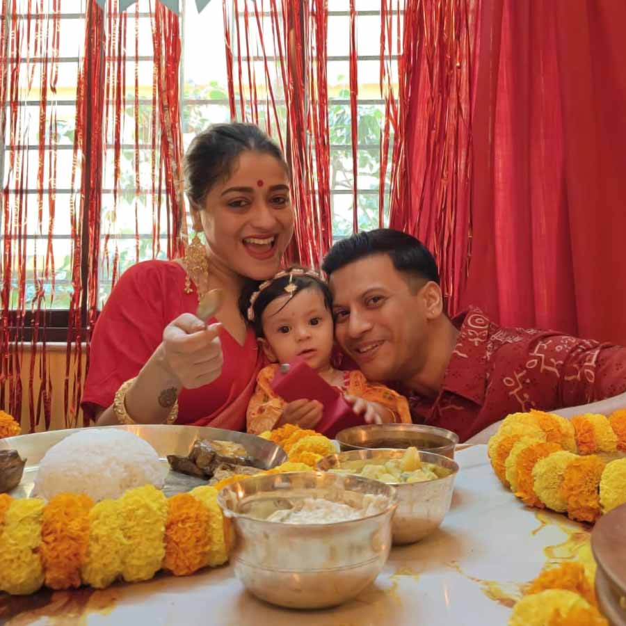 মেয়ের প্রথম বছরের জন্মদিনে কী কী আয়োজন করলেন অনিন্দিতা-সুদীপ?