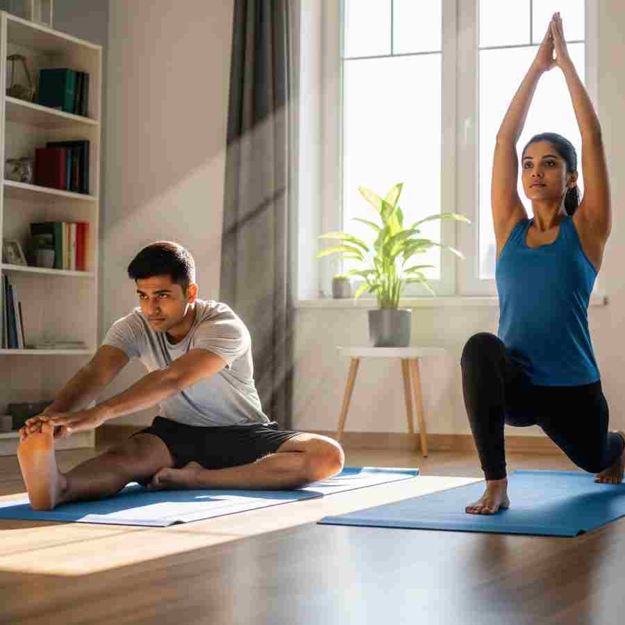 Practice these exercises for strengthening the cardiovascular system and improving postural stability