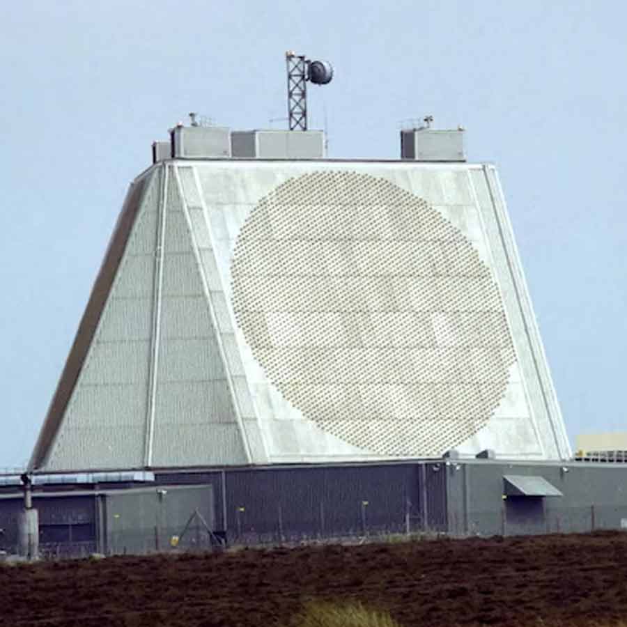 কাতারে আমেরিকার রেডার ব্যবস্থা এফপিএস-১৩২। ছবি: সংগৃহীত।