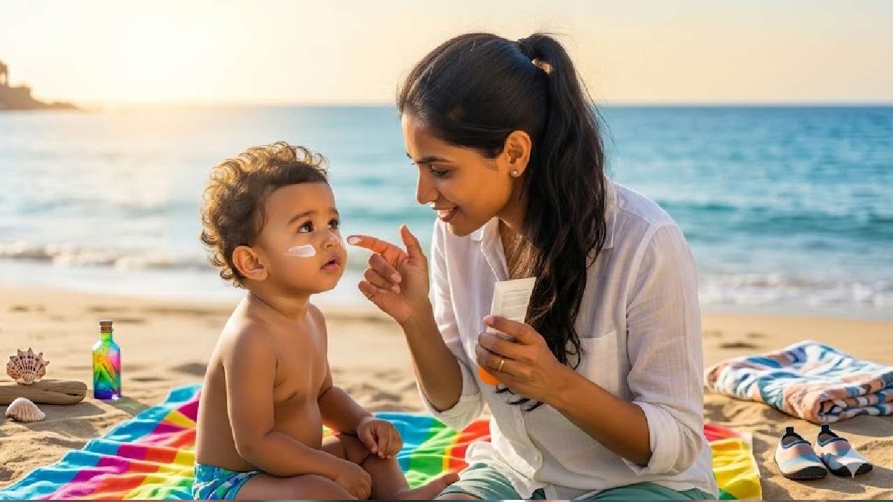 Tips you should keep in mind while applying sunscreen on kids skin