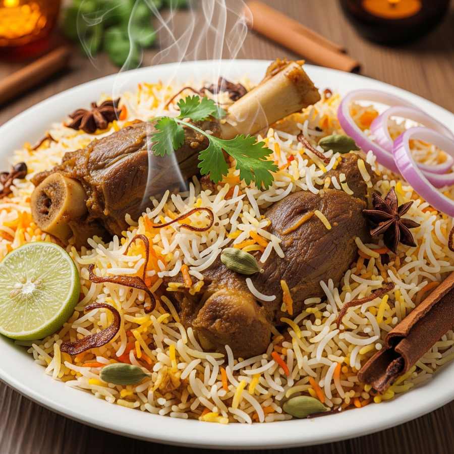 বিরিয়ানি রাঁধার বিশেষ কৌশল।