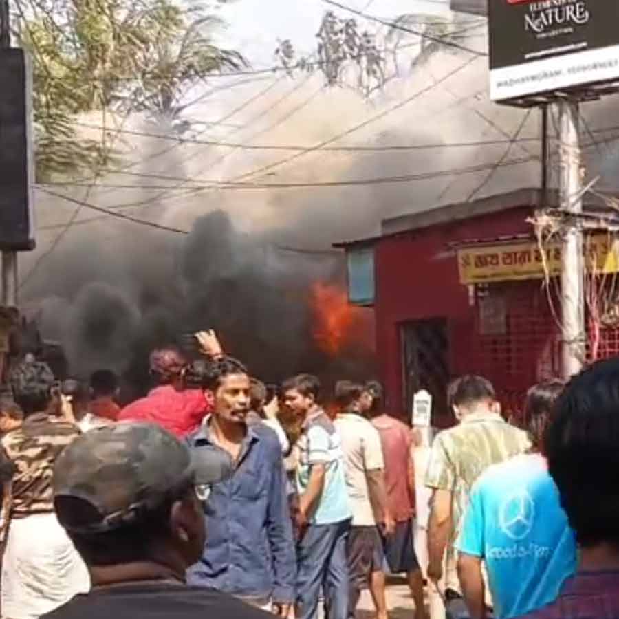 Madhyamgram Fire