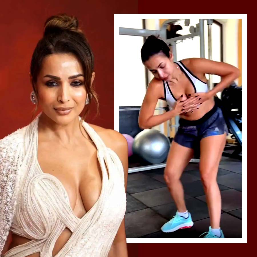 ওষুধের তাক ফাঁকা করুন মলাইকা অরোরার মতো ব্যায়াম করে!