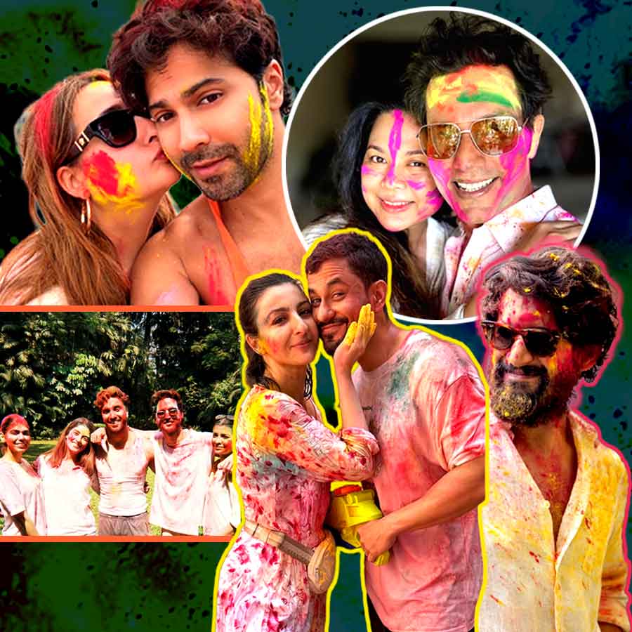 বলি তারকাদের ‘হোলি’ উদ্‌যাপন।