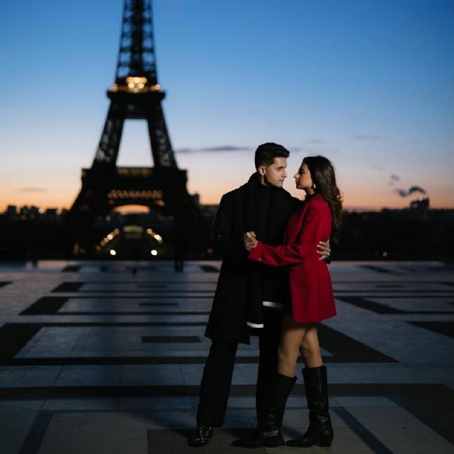 Sargun Mehta with her husband Ravi Dubey