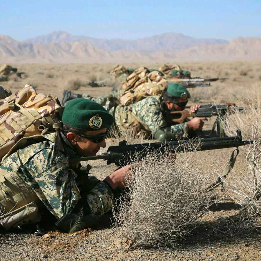 What is the military strategy of Iran war against US and Israel