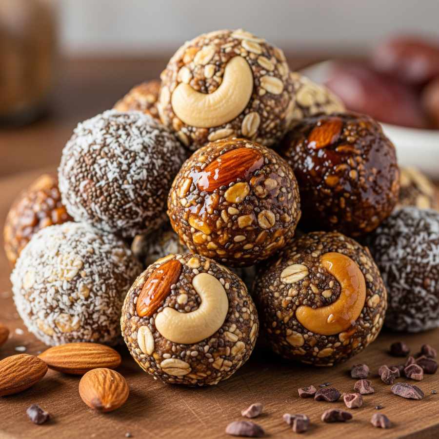 বাড়িতে বানানো প্রোটিন লাড্ডু দিয়েই মিটবে হালকা খিদে।