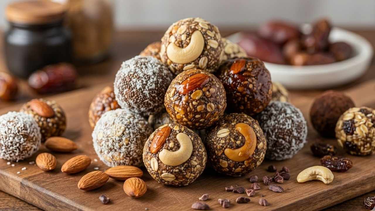 বাড়িতে বানানো প্রোটিন লাড্ডু দিয়েই মিটবে হালকা খিদে।