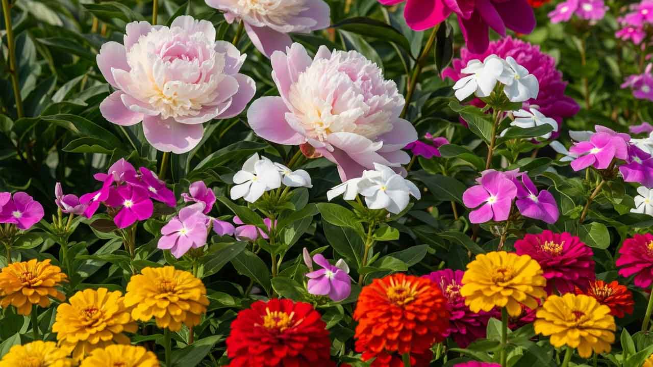 Companion plants to grow with zinnia for lovely garden look